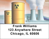Nuclear Poser Address Labels | LBQBE-34
