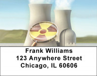 Nuclear Poser Address Labels | LBQBE-34