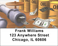 Oil Money Address Labels | LBQBE-35