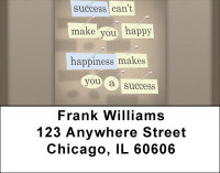 Success Reminders Address Labels | LBQBE-55