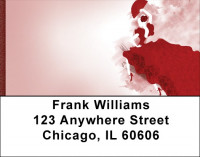 Passionate Spanish Dancer Address Labels | LBQBE-63