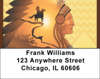 Native American Heritage Address Labels | LBQBF-29