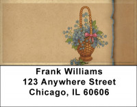 Vintage Florals Address Labels
