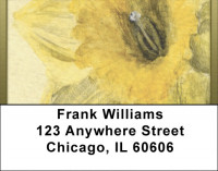 Artistic Daffodils Address Labels