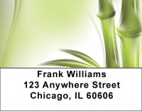Sheer Bamboo Address Labels | LBQBG-48
