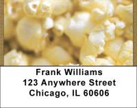 Popcorn Planet Address Labels | LBQBH-34