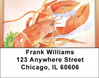 Seafood Lovers Delight Address Labels