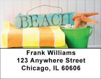 Beach Fun Address Labels