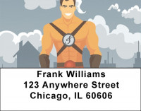 Super Heros Address Labels | LBQBH-61