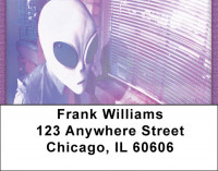 Working With aliens Address Labels | LBQBH-66