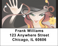 Seductive Vampire Address Labels | LBQBI-01