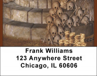 Skulls And Bones Address Labels | LBQBI-11
