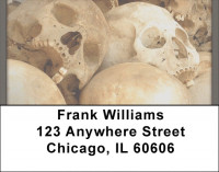 Think Skulls Address Labels | LBQBI-13
