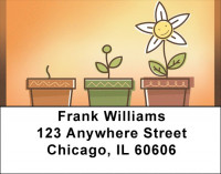 Sprouting Address Labels | LBQBI-59