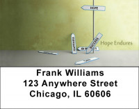 Hope Grows Hope Endures Address Labels | LBQBI-64