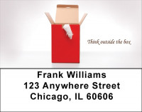 Think Outside The Box Address Labels