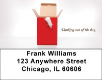 Think Outside The Box Address Labels | LBQBJ-17