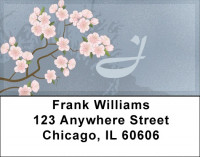 Cherry Blossom Serenity - J Address Labels | LBQBJ-68