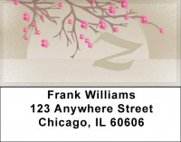 Cherry Blossom Serenity - Z Address Labels