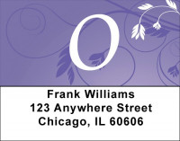 Purple Prosperity -O Address Labels | LBQBK-95