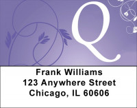 Purple Prosperity -Q Address Labels | LBQBK-97