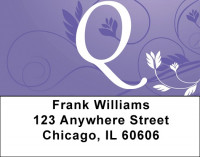 Purple Prosperity -Q Address Labels | LBQBK-97