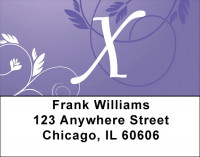 Purple Prosperity -X Address Labels