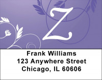 Purple Prosperity -Z Address Labels | LBQBL-07