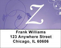 Purple Prosperity -Z Address Labels | LBQBL-07