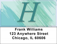 Restoration Monograms - H Address Labels | LBQBL-41