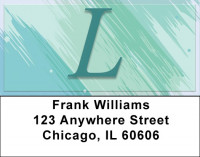 Restoration Monograms - L Address Labels | LBQBL-45