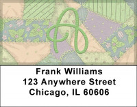 Shabby Chic Monograms - A Address Labels | LBQBL-60