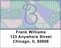 Shabby Chic Monograms - B Address Labels | LBQBL-61