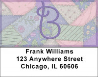 Shabby Chic Monograms - B Address Labels | LBQBL-61