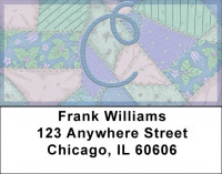 Shabby Chic Monograms - C Address Labels | LBQBL-62
