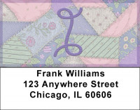 Shabby Chic Monograms - I Address Labels | LBQBL-68
