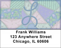 Shabby Chic Monograms - L Address Labels | LBQBL-71