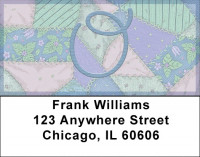 Shabby Chic Monograms - O Address Labels | LBQBL-74