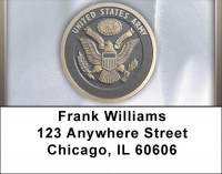 Army Emblem Address Labels