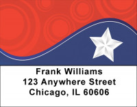 Crazy Patriotism Address Labels | LBQBM-16