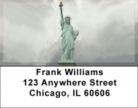 New York Statue Of Liberty Address Labels | LBQBM-33
