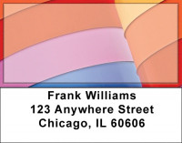 Plastic Rainbows Address Labels | LBQBM-43