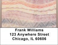 African Inspired Prints Address Labels | LBQBM-50