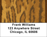 Leopard Skin Prints Address Labels
