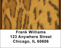 Leopard Skin Prints Address Labels | LBQBM-53