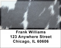 Cowhide Closeup Address Labels | LBQBM-57