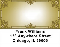 Old Fashioned Flair Address Labels | LBQBM-64