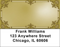 Old Fashioned Flair Address Labels | LBQBM-64