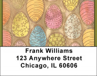 Ornate Egg Art Address Labels