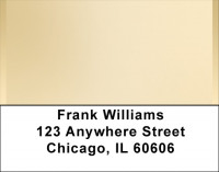Classic Gold And Brass Address Labels | LBQBN-05